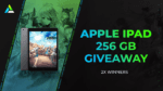 Win Apple iPad 256 GB Giveaway