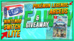Win Nintendo Switch Lite and Pokemon Legends: Arceus