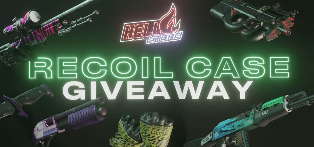 Win Recoil Case CSGO Skins Giveaway