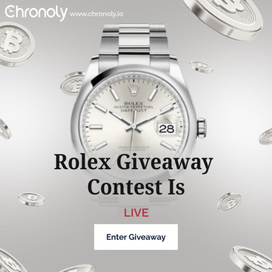 Win Rolex Datejust White Dial Giveaway
