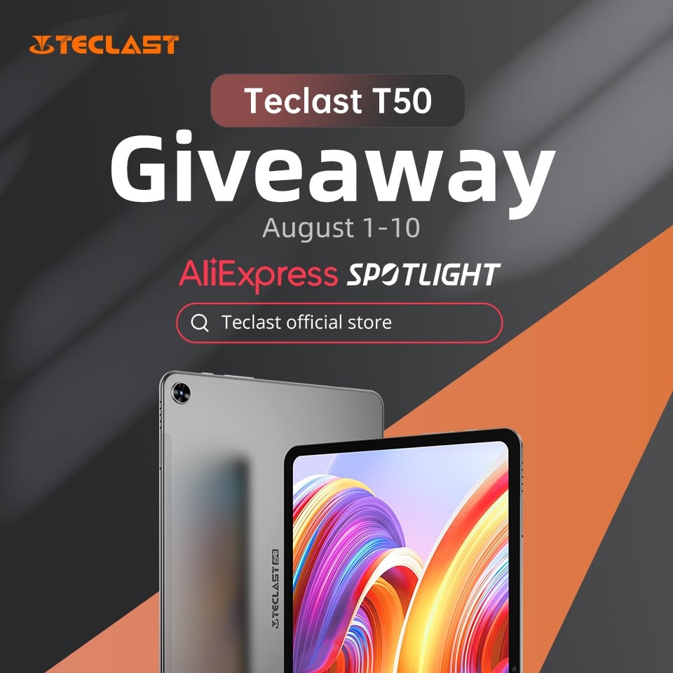 Win Teclast T50 11inch Tablet Giveaway 2024