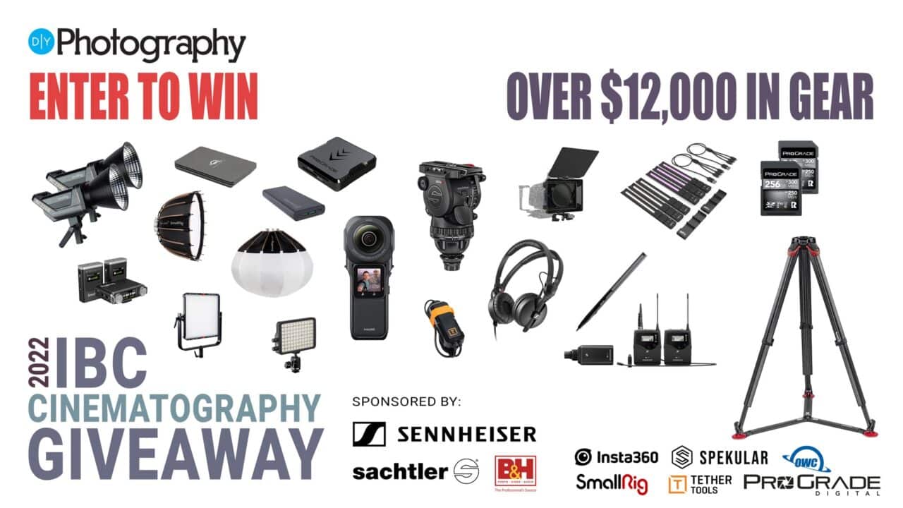 Win Over $12,000 of Cinema Gear Giveaway