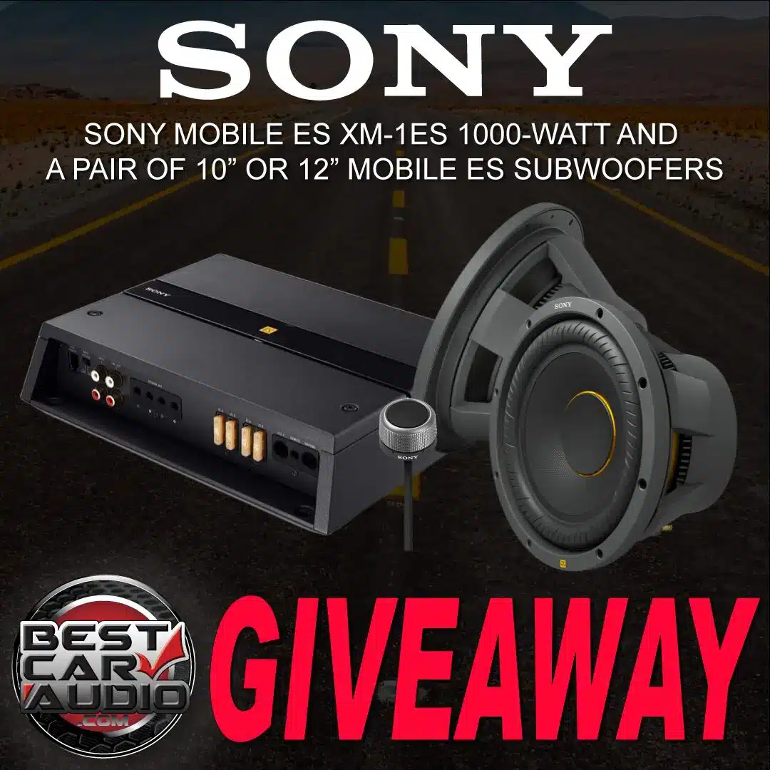Win Sony Mobile ES Subwoofer System Amplifier Giveaway