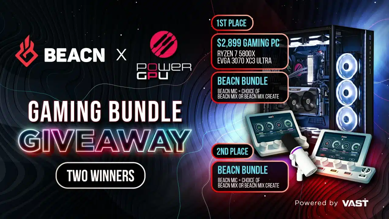 Win Mega $3855 Streaming + Audio Bundle PC Giveaway