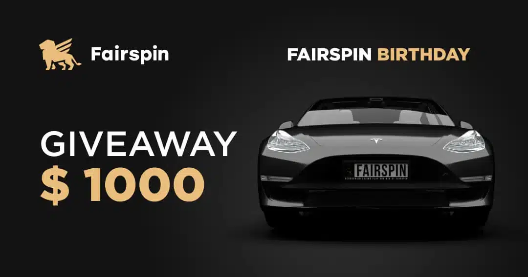Win $1000 USD Money Giveaway | Fairspin