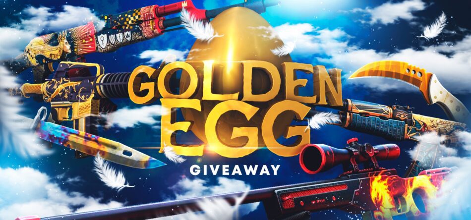 Win CSGO Golden Egg Skins Giveaway