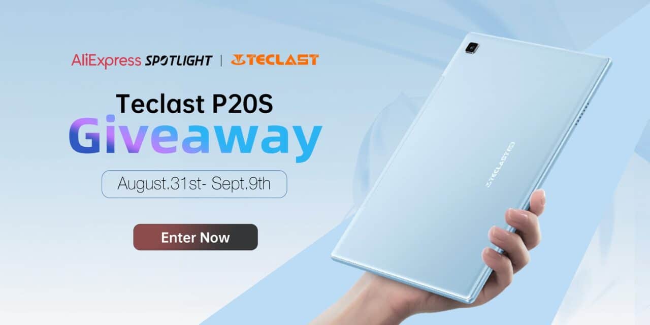 Win Teclast P20S 10-inch Tablet Giveaway