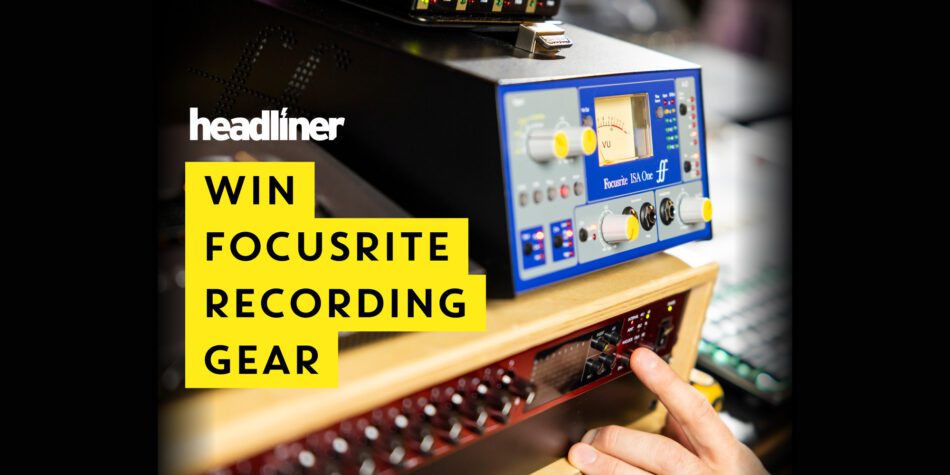 Win Focusrite Recording Gear for Your Studio Giveaway