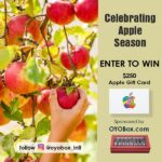 Win $250 Apple Gift Card Giveaway | Oyobox
