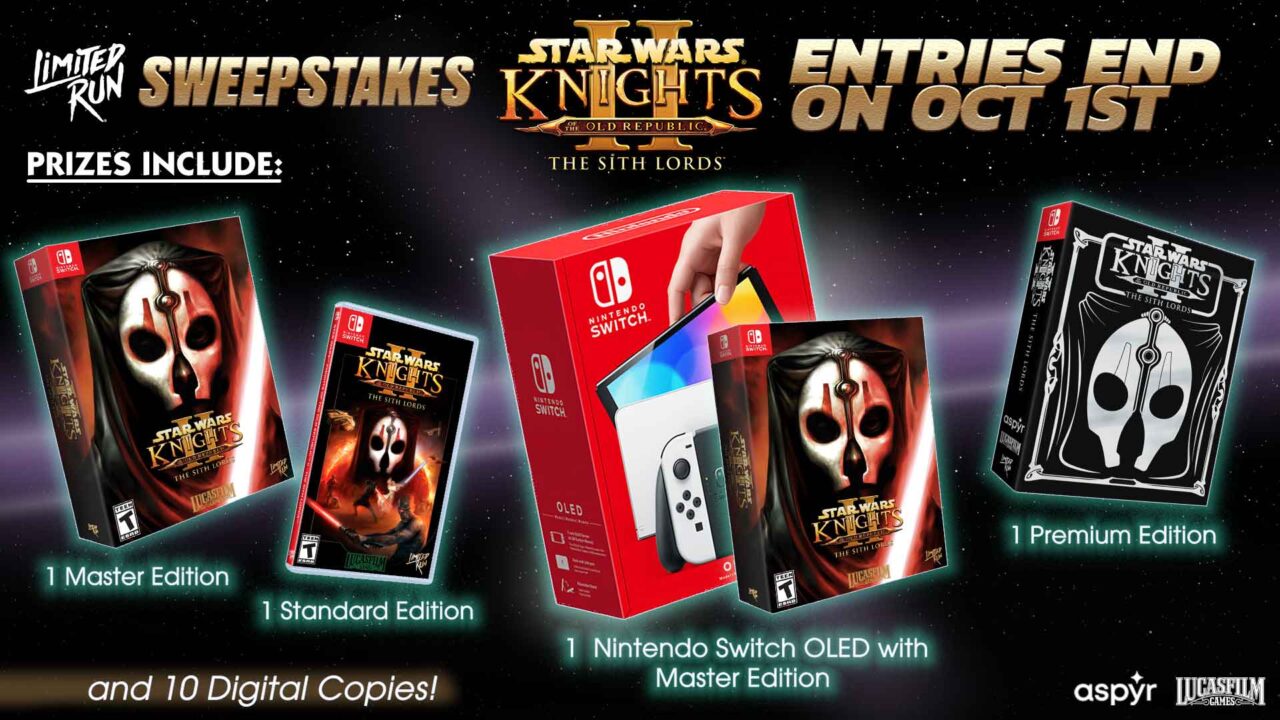 Win Nintendo Switch Lite & Star Wars Knights