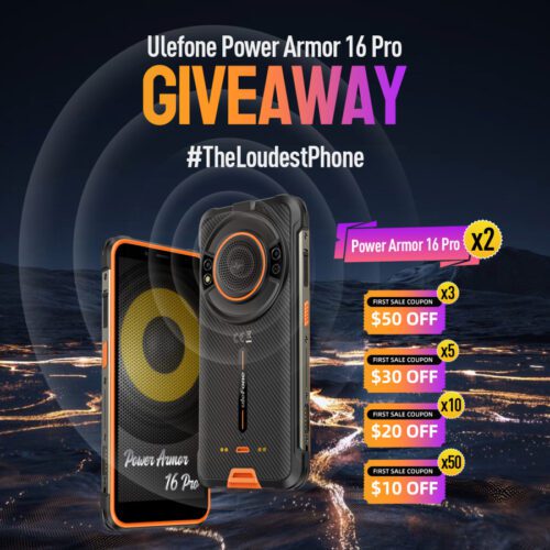 Win Ulefone Power Armor 16 Pro Giveaway