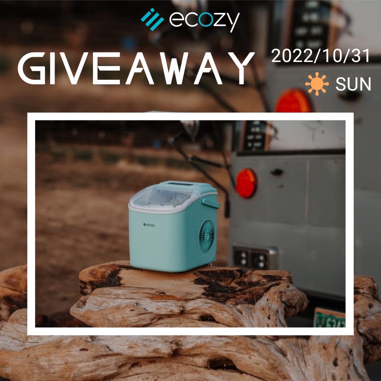 Win an Ice Maker Giveaway From Ecozy