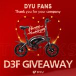 Win Dyu Electric Bike Thanksgiving Giveaway