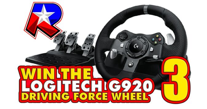Win Logitech G920 Driving Force Racing Wheel Giveaway
