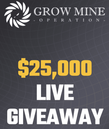 Win GrowMine $25,000 Token Contest Airdrop
