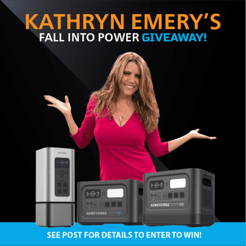 Kathryn Emery's Fall into Power Geneverse Giveaway
