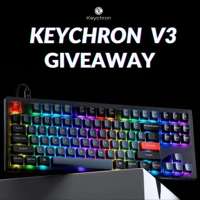 Win Keychron K3 Mechanical Keyboard Giveaway