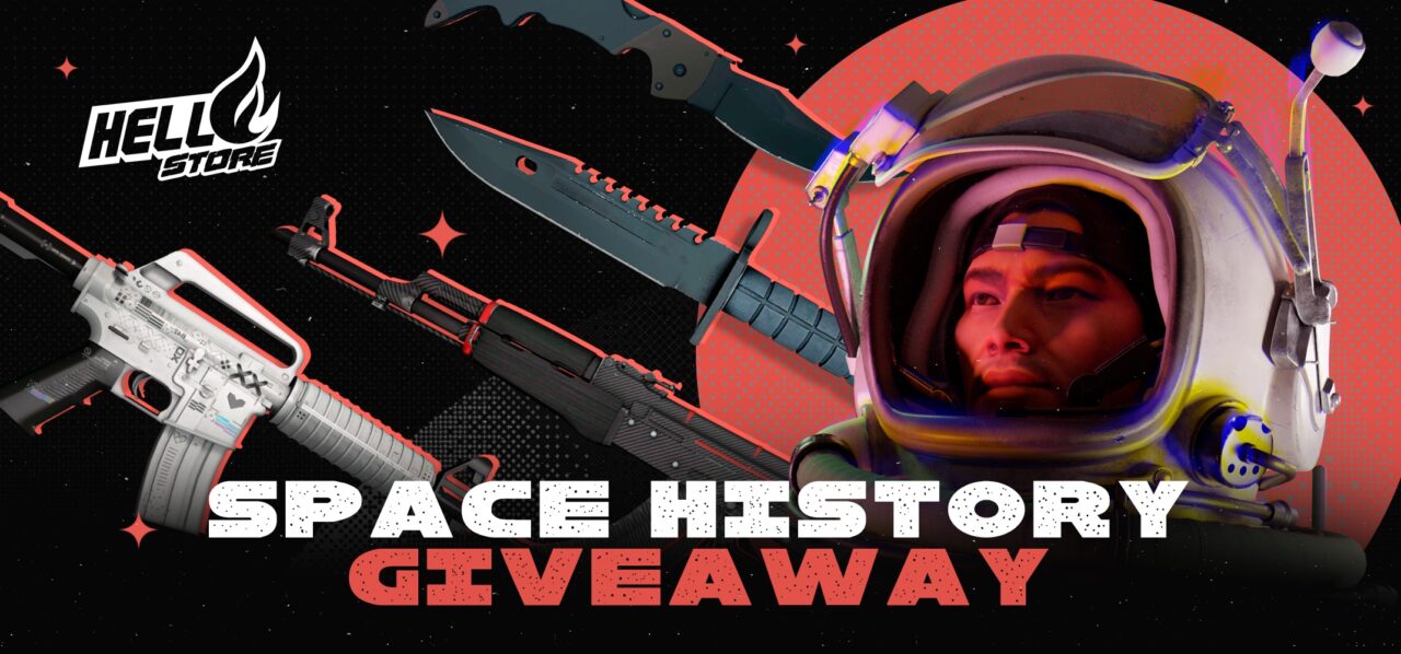 Win Space History CS:GO Skins Giveaway