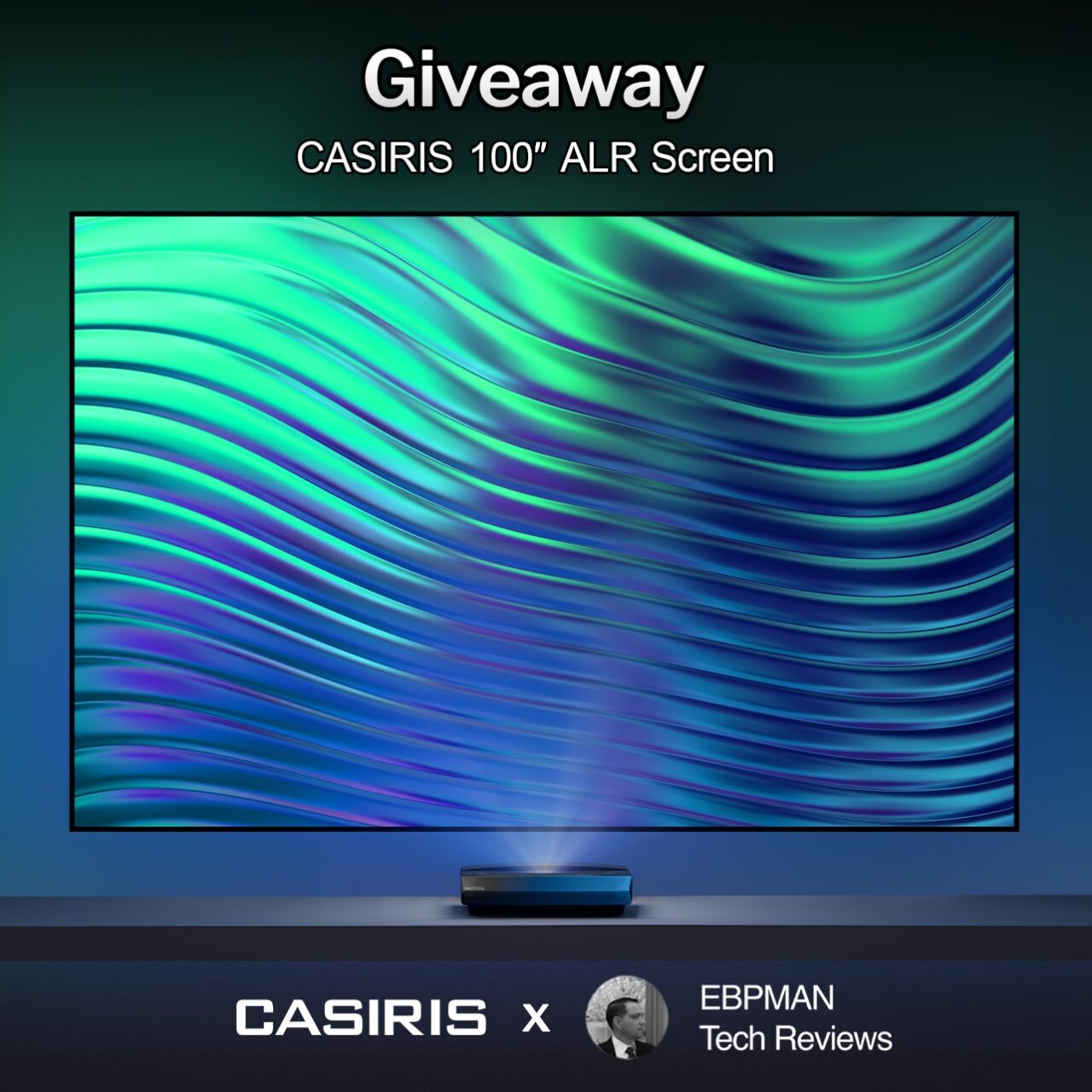 Win Free Casiris 100" ALR Screen Giveaway