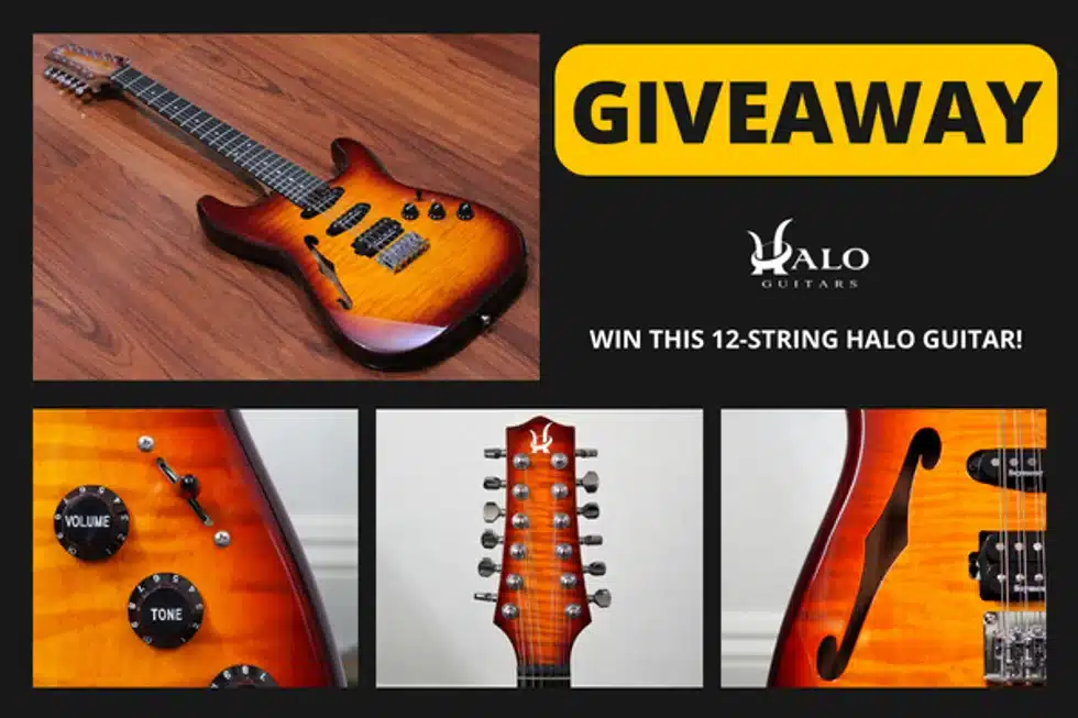 Win Clarus 12 String Electric Guitar Giveaway 2023