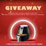 Win a Free Air Fryer Giveaway