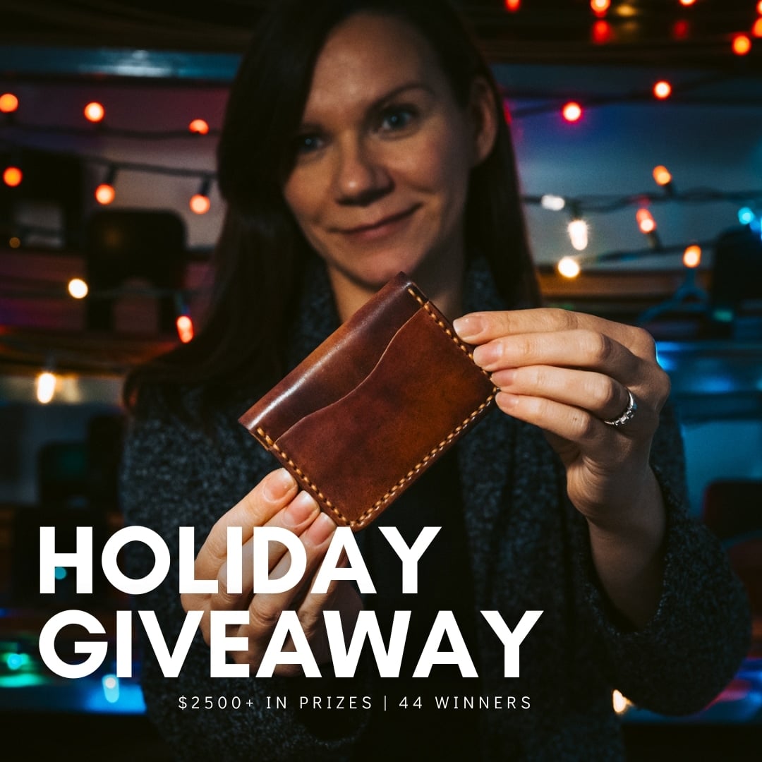 Win Popov Leather Holiday Giveaway