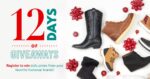 Win Shoe Sensation's 12 Days of Giveaways
