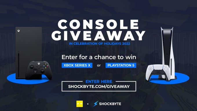 Win Xbox Series X or PS5 Giveaway | PhoenixSC & Shockbyte