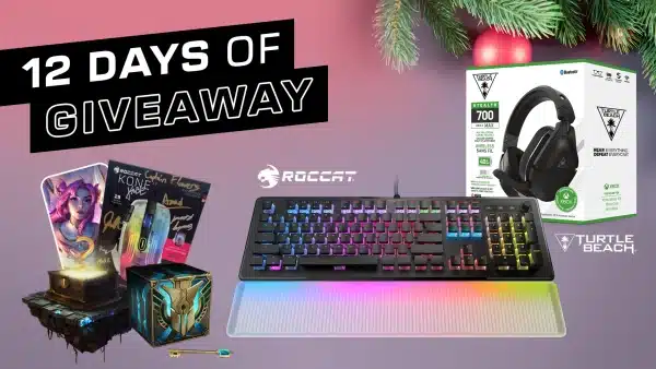 Day 1 - 12 Days of Xmas Giveaway | Roccat & Turtle Beach