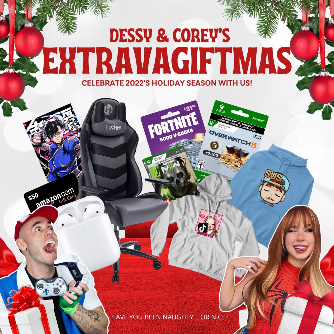 Dessy & Corey's Holiday ExtravaGiftmas Giveaway