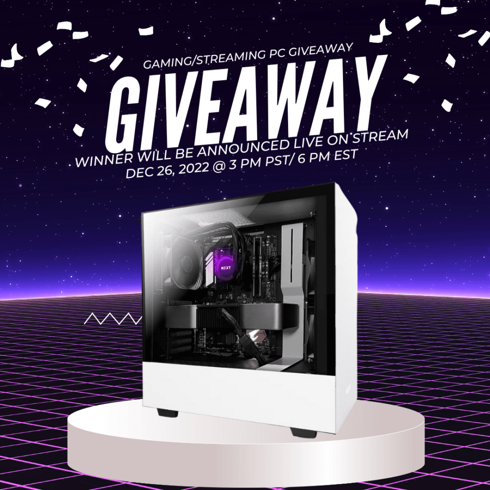 Win Streaming / Gaming PC Giveaway | Cadet Monster