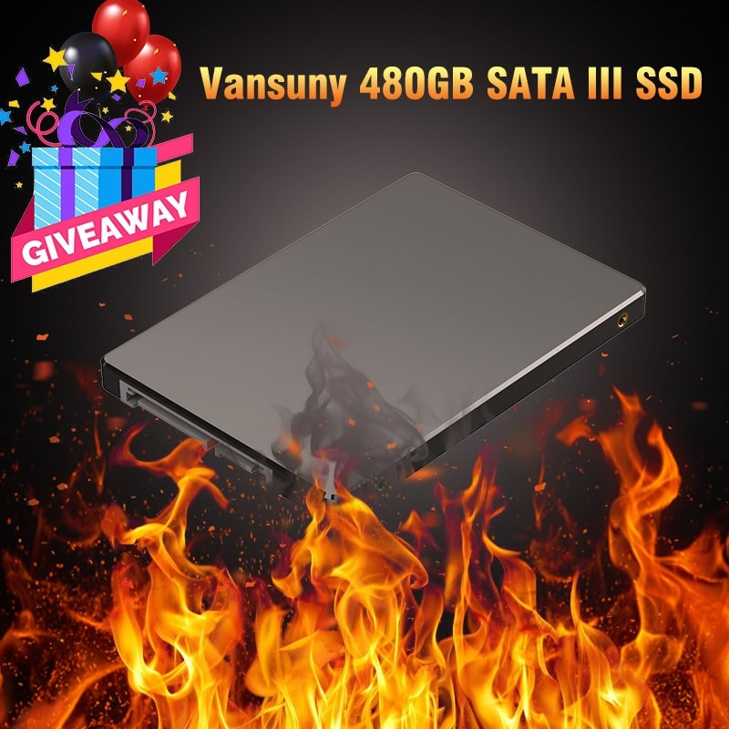 Win $600 Internal 480GB SATA III SSD Giveaway