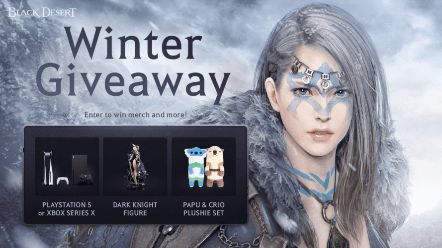 Win Xbox Series X or PS5 Giveaway | Black Desert