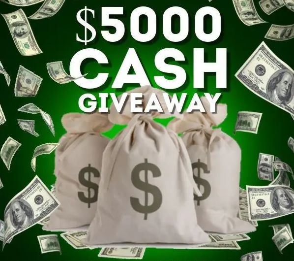 Win $5000 CAD Cash Facebook New Page Giveaway