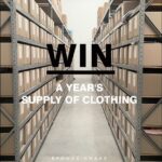 Win a Year Worth $2000 of Clothing Giveaway