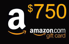 Get a Chance To Win a $750 Amazon.com Giftcard
