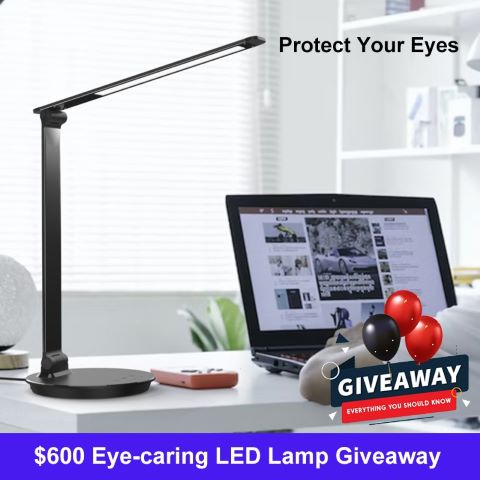 Win Touch Control LED Lamp Giveaway