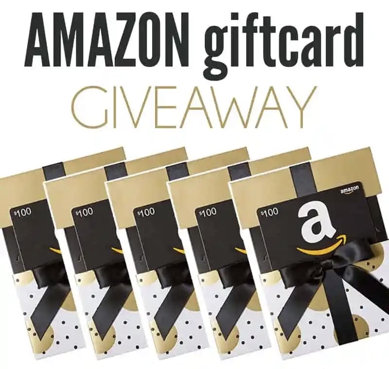Win $500 Amazon Gift Cards Giveaway