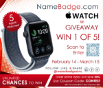 Win 5 Exclusive Apple Watch SE Giveaway!