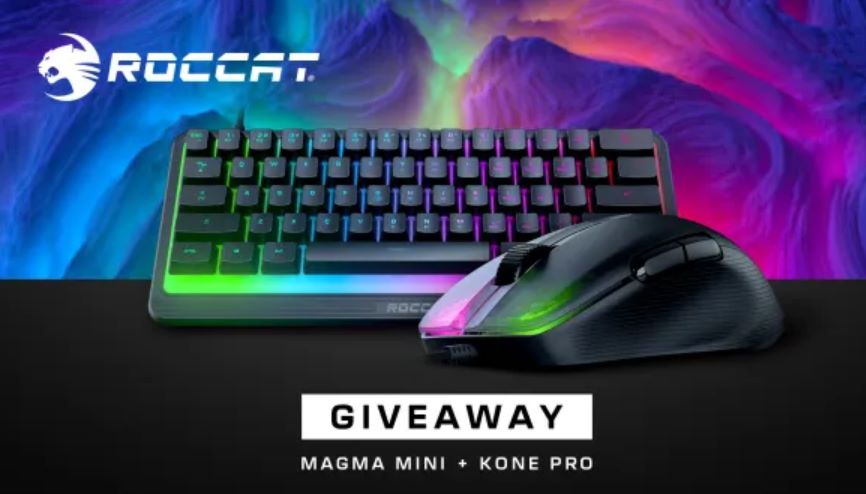 Win Roccat February 2023 - Monthly Giveaway