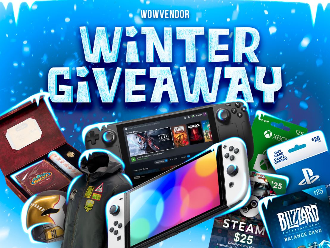 Nintendo Switch OLED or Steam Deck - Winter Giveaway