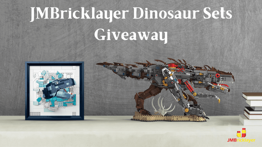 Win JMBricklayer Dinosaur Sets Giveaway
