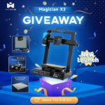 Mingda 2023 Newest 3D Printer - Magician X2 Giveaway