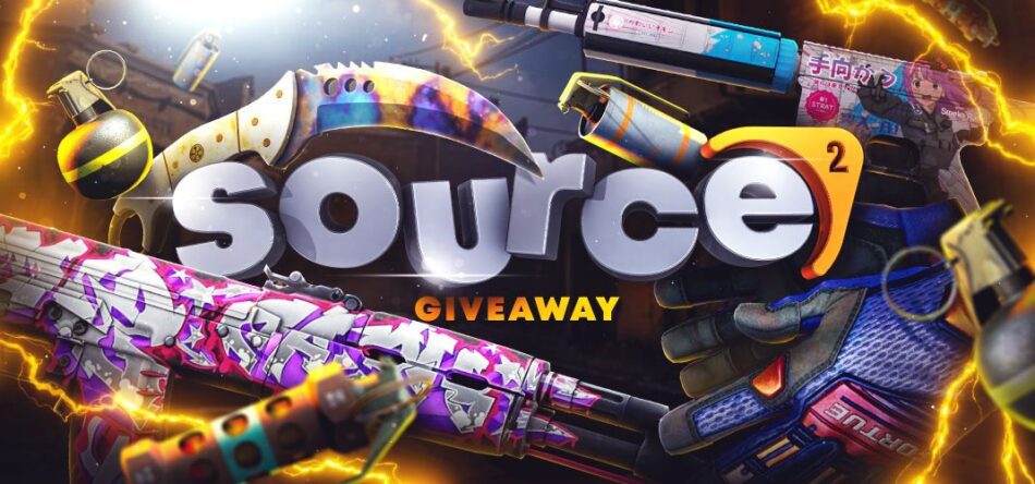 Win Source 2 CSGO Skins Giveaway