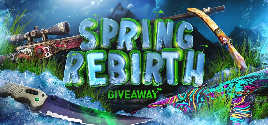 Win Spring rebirth CSGO Skins Giveaway