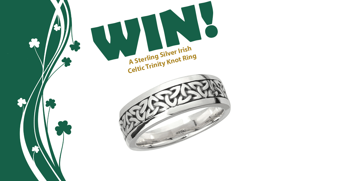 Win Sterling Silver Irish Celtic Ring Giveaway
