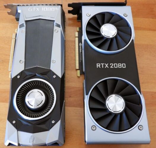 Win RTX 1080 Super and RTX 2080 Graphics Card