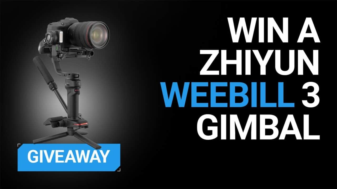 Win a Zhiyun Weebill 3 Gimbal Giveaway
