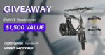 Win $1500 Emove Roadrunner Seated Scooter Giveaway