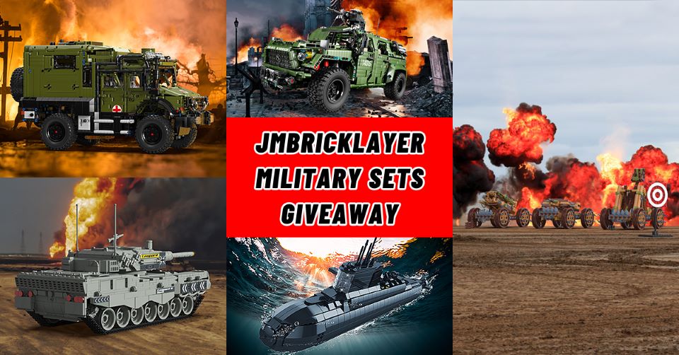 Military Series Brick Sets Giveaway by JMBricklayer